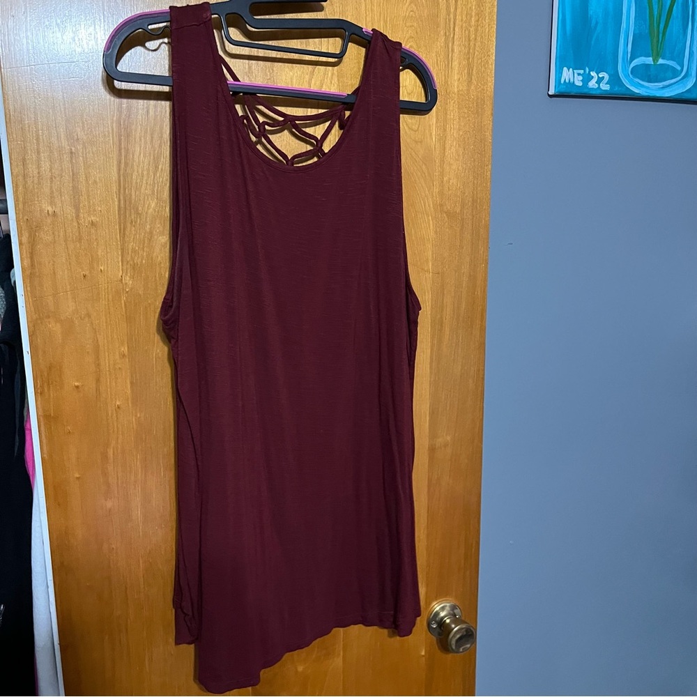 Maurice’s cross cross back tank